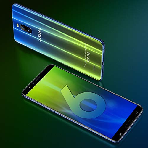 Moviles Libres 4G 6 Pulgadas,3GB+16GB/128GB ROM Android 8.1 Smartphone Libre Dual SIM 4G Moviles Buenos 4800 mAh Cámara 8MP Telefono Movile Libre GPS Face ID(Oro)