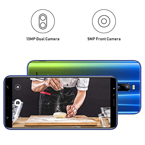 Moviles Libres Barats 4G 6.0" Pulgadas (2020) 16GB ROM/Extendida 128GB,3GB RAM 8MP Android 8.1 Smartphone Libre Dual SIM 4G WiFi Moviles Buenos Smartphone Batería 4800mAh J6 Plus