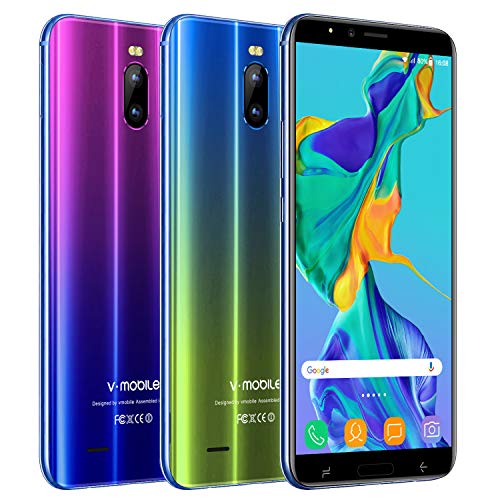 Moviles Libres Barats 4G 6.0" Pulgadas (2020) 16GB ROM/Extendida 128GB,3GB RAM 8MP Android 8.1 Smartphone Libre Dual SIM 4G WiFi Moviles Buenos Smartphone Batería 4800mAh J6 Plus