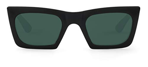 Mr. Boho Tomigaya, Gafas de Sol para Hombre y Mujer, Black, 49