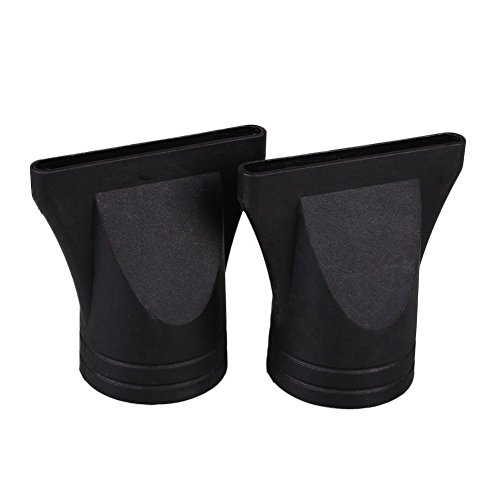 MSmask 2pcs / Set ancha Secador de pelo Boquilla PC Cuidado del Cabello Estilismo Peluquería Protect