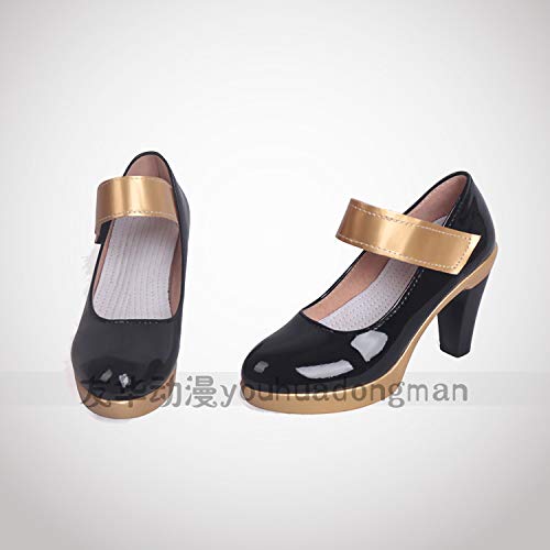 MSSJ Juego LOL Role Play KDA Team Mujeres Ahri Cosplay Zapatos Ahri Zapatos de tacón Alto de Cualquier tamaño 39 Ahri