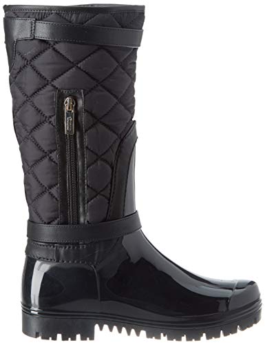 MTNG Collection 58683, Botas de Agua para Mujer, Negro (PVC Negro/Nylon Negro C48251), 36 EU