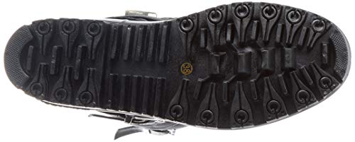 MTNG Collection 58683, Botas de Agua para Mujer, Negro (PVC Negro/Nylon Negro C48251), 38 EU