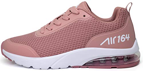 Mujer Aire Zapatillas de Correr Transpirables Ligero Deporte Zapatos Deportivos de Trekking Rosado 40 EU