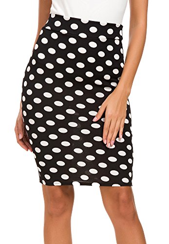 Mujer Moda Cintura alta Falda de Lápiz (M, #2)