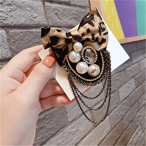 Mujer niña Broche Pin Insignia Abrigo Gran Metal Vintage Retro Estrella Abeja Encaje Perla Hechos a Mano al por Mayor Serie Accesorios fáciles de Usar, 17