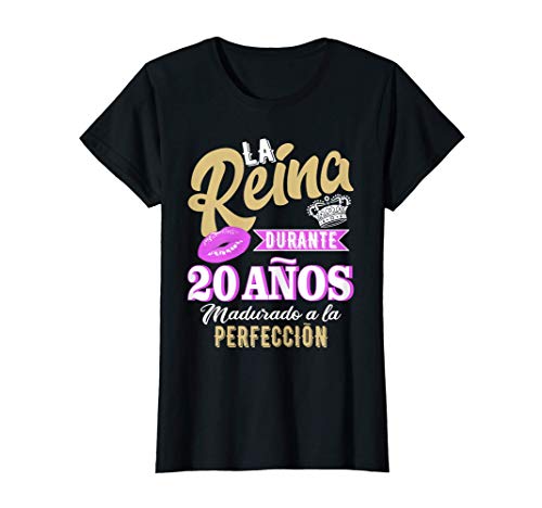 Mujer Regalo 20 cumpleaños mujeres nacido en 2000 20 años Camiseta