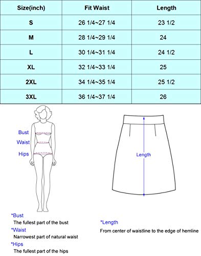 Mujeres de la Falda de Talle Alto de impresión Falda Plisada Falda del Verano Marino Tamaño XL CL401-5
