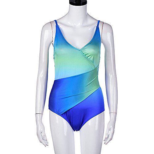 Mujeres Verano sin Respaldo Sexy Imprimir Traje de baño Ropa de Playa Traje de baño siamés Bikini Retro 50s Pin Up Halter Una Pieza Traje de baño Monokinis 2019 Moda New Novelty Paga Menos de 10