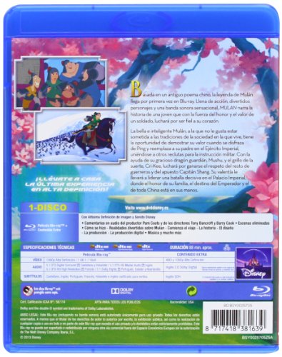 Mulán [Blu-ray]