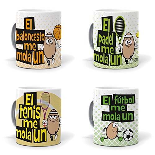 mundohuevo Taza El Padel me Mola un Huevo