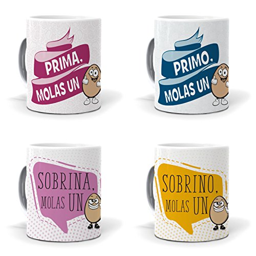 mundohuevo Taza Mi tio Mola un Huevo Version