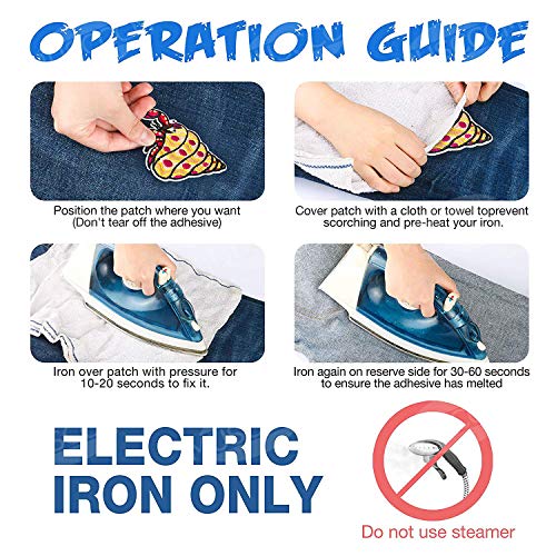 MUSCCCM Parches Ropa 16 Pcs Vida Marina Termoadhesivos DIY Coser O Planchar En Los Parches Apliques para Ropa Camiseta Jeans Sombrero Pantalon Bolsas Incluye Un Set De Kits De Costura