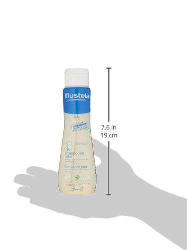 Mustela 2580-405 - Champú para bebés, 200 ml