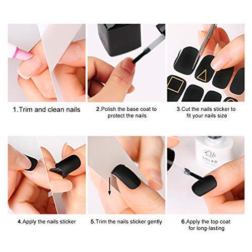 MWOOT Pegatina Uña del Pie (10 Hojas), Pegatinas para Manicura, Calcomanías de Uñas, Láminas Adhesivas para Uñas del Pie, Verano Playa Fiesta Accesorios de Decoración de Pies-Shiny