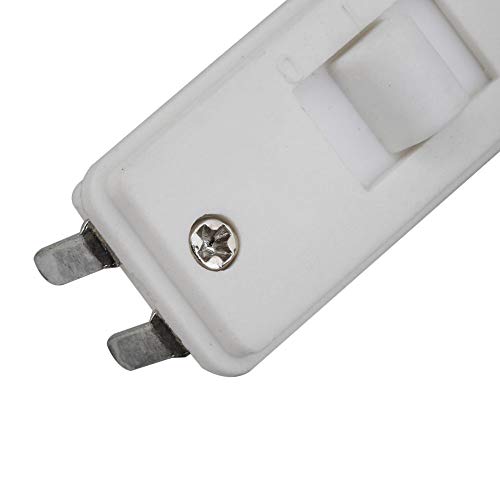Mxfans - Juego de 5 mantas eléctricas con interruptor de 3 marchas, 32 x 13 x 12 mm, color blanco
