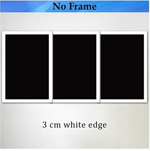 MXmama Diente de león Acuarela Pluma Negro Blanco Arte de la Pared Pintura de la Lona Carteles e Impresiones nórdicos Cuadros de la Pared/Decoración de la Sala de estar-50cmx70cmx3 sin Marco