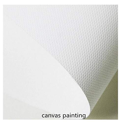 MXmama Diente de león Acuarela Pluma Negro Blanco Arte de la Pared Pintura de la Lona Carteles e Impresiones nórdicos Cuadros de la Pared/Decoración de la Sala de estar-50cmx70cmx3 sin Marco