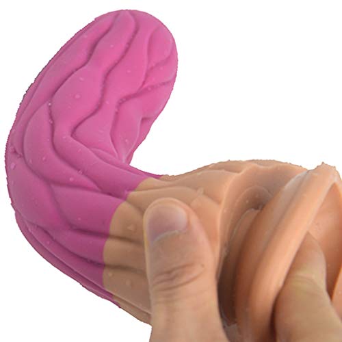 MXYBDFW-cryp-A Péné Réǎlǐstǐcǒ, De Gran Tamaño Enorme De Silicona De Espesor De Grado Médico Flexible |Diámetro: 1,61 Pulgadas / 4,1 Cm, Peso Neto: 448g Mǎsǎjéǎdǒr Séxǔǎl