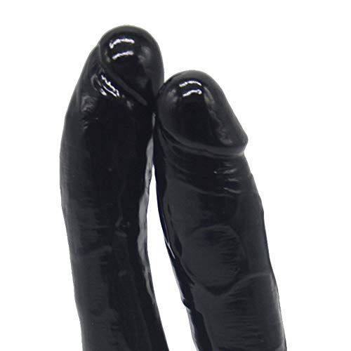 MXYLYLAT2 Vǐbrǎdǒrěs pǎrǎ ěllǎ, Masaje de Silicona simulación pollas con Fuerte Ventosa - 100% a Prueba de Agua |Tamaño: 17 * 3.5cm / 18cm * 2.8cm