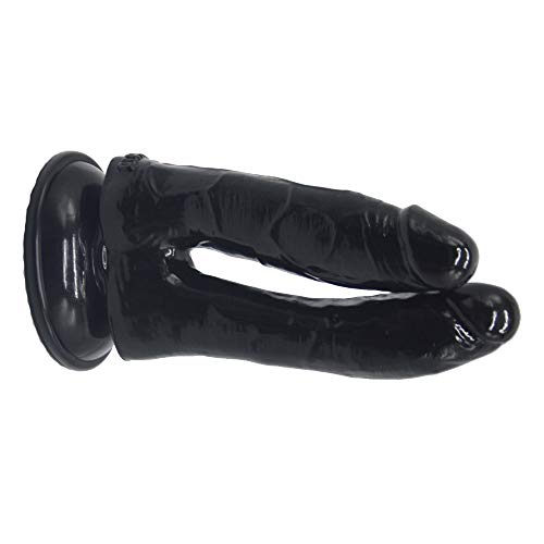 MXYLYLAT2 Vǐbrǎdǒrěs pǎrǎ ěllǎ, Masaje de Silicona simulación pollas con Fuerte Ventosa - 100% a Prueba de Agua |Tamaño: 17 * 3.5cm / 18cm * 2.8cm