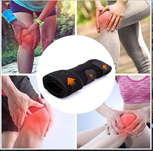 MxZas Brace Ajustable, Mejor Soporte for la Rodillera de Lesiones Deportivas Protección de rehabilitación contra la Volverse a lesionar, Correr, Ciclismo, Baloncesto Jzx-n