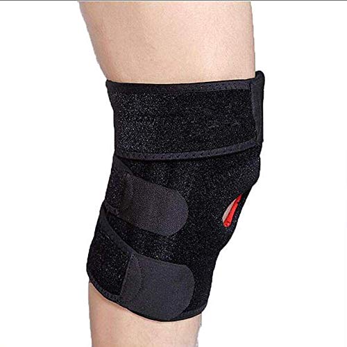 MxZas Brace Ajustable, Mejor Soporte for la Rodillera de Lesiones Deportivas Protección de rehabilitación contra la Volverse a lesionar, Correr, Ciclismo, Baloncesto Jzx-n