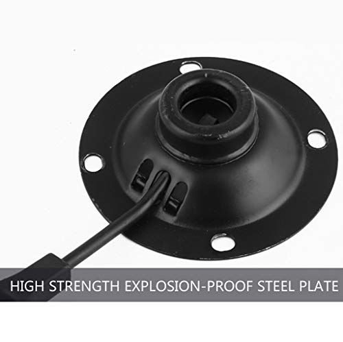 MYJZY Taburete de salón con Ruedas, Taburete de Dibujo con cojín de Cuero PU, Silla giratoria giratoria hidráulica, Altura Ajustable, Silla de salón de Tatuaje de SPA de Masaje,Rojo