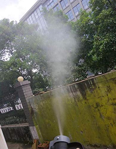 MZYKA Máquina portátil de nebulización por nebulización por desinfección ULV con pulverizador eléctrico, purificador de Aire, 5 a 50 μm, Distancia de pulverización de 6-8 m, Blanco,10L