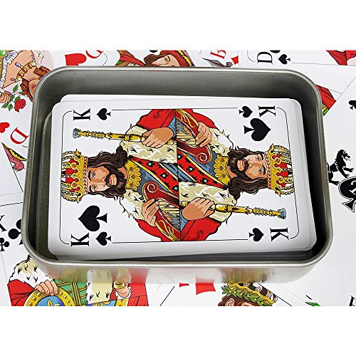 N 8 Piezas de Metálicos Rectangulares de Latas, Lata Vacía de Metal Rectangular con Tapa, Diseño a Prueba de Fugas, Bordes Lisos, para Cosméticos, Especias, Gadget Pequeño, Tarjeta SD, Cuenta, Moneda