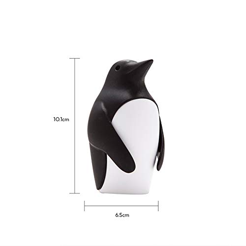 N / A Desodorante para frigorífico (bicarbonato de soda), Creative Penguin Microondas Limpiador Desodorante Caja Desodorante para Refrigerador, Congelador, Horno Microondas