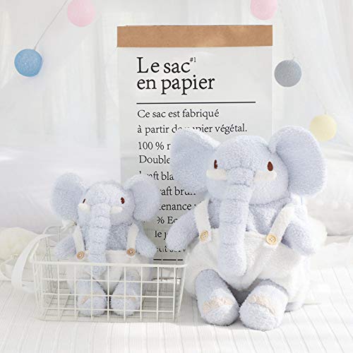 N / A Elefante Mochila de Felpa Lindo Elefante Bolsa de Mensajero Mochila Escolar para niños Mochila Escolar de Dibujos Animados niños niño niña Regalo de cumpleaños de Navidad 27 CM