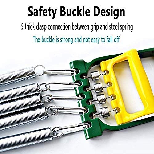 N / A Extensor De Pecho para Fitness Tensores Musculacion- Mango De Abdominales MultifuncióN Dilatador De Pecho De Resorte Resistencia Ajustable Hogar Hombres Fitness