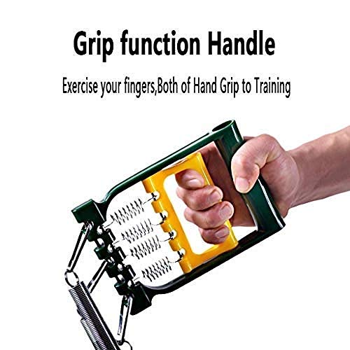 N / A Extensor De Pecho para Fitness Tensores Musculacion- Mango De Abdominales MultifuncióN Dilatador De Pecho De Resorte Resistencia Ajustable Hogar Hombres Fitness