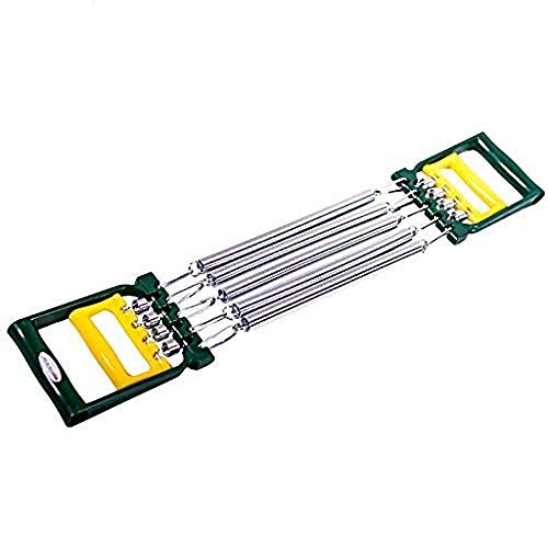 N / A Extensor De Pecho para Fitness Tensores Musculacion- Mango De Abdominales MultifuncióN Dilatador De Pecho De Resorte Resistencia Ajustable Hogar Hombres Fitness