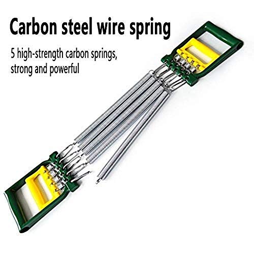 N / A Extensor De Pecho para Fitness Tensores Musculacion- Mango De Abdominales MultifuncióN Dilatador De Pecho De Resorte Resistencia Ajustable Hogar Hombres Fitness