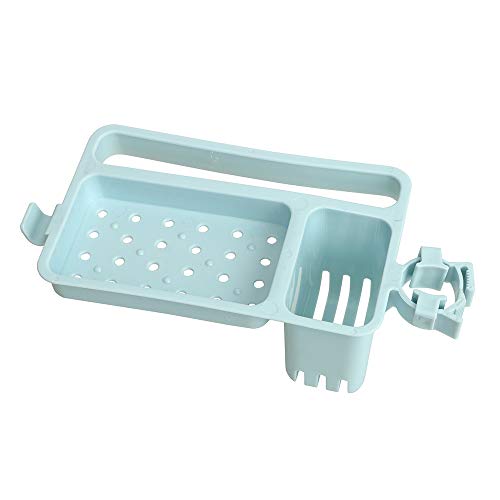 N / A Organizador de jabón, Grifo, desagüe, Estante de Almacenamiento, Gancho para baño, Fregadero, Esponja, Almacenamiento, paño de Cocina, Estante Colgante, Suministros de Cocina, 225 * 100 * 68 mm