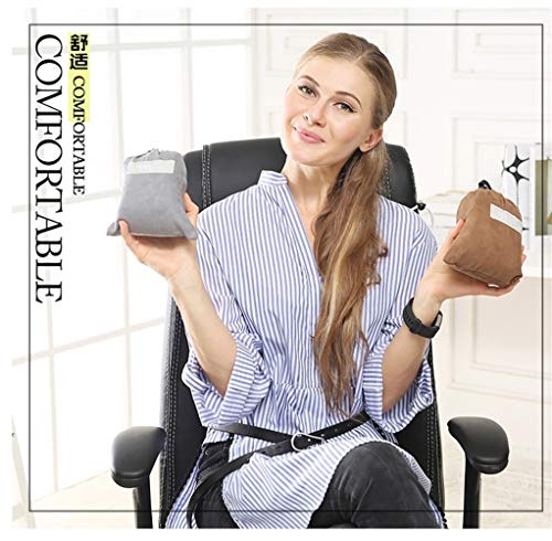 N\A Almohada Cervical Viaje de Espuma de Memoria Almohada enmarañamiento Accesorios Almohadas de avión Inflable Almohada for Cuello T del Sleep Textiles for el hogar Sleep Confort Almohada