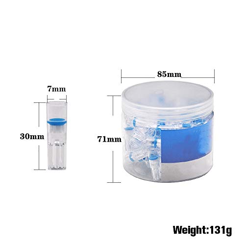 N/A Portavelas desechables y filtros de cigarrillos de alta eficiencia pueden bloquear eficazmente más del 80% de sustancias nocivas en los cigarrillos, 100 unidades, transparente