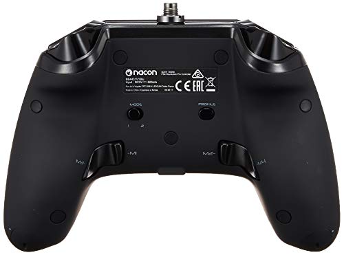 NACON PS4OFPADREVBLUE mando y volante Gamepad PlayStation 4 Negro, Azul - Volante/mando (Gamepad, PlayStation 4, Analógico/Digital, Hogar, Seleccionar, Share, Alámbrico, USB 3.0)