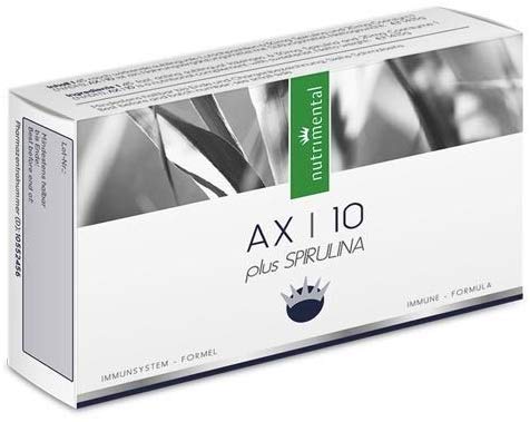 NADH AX10-20 mg NADH puro + polvo de algas espirulina 30 mg - 45 pastillas para chupar - Hecho en Alemania