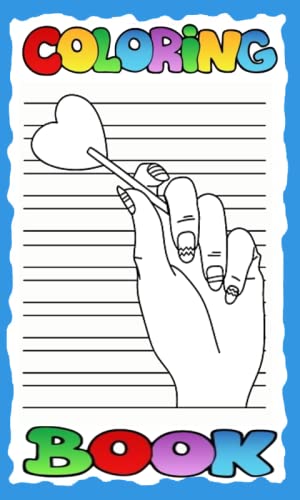 Nail Coloring Pages For Girls