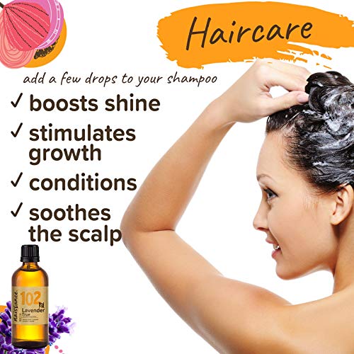 Naissance Aceite Esencial de Lavanda n. º 102 – 200ml (2x100ml) - Vegano y no OGM GMO