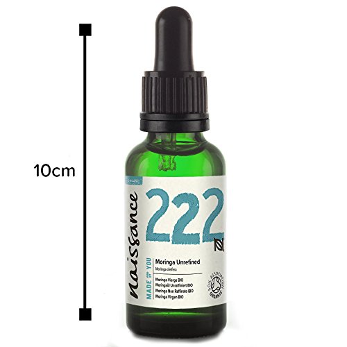 Naissance Moringa Virgen BIO - Aceite Vegetal Prensado en Frío 100% Puro - 30ml