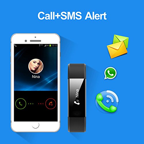 NAKOSITE RAY2434 Reloj inteligente mujer hombre Smartwatch Pulsera actividad relojes Inteligentes deportivo, Podometro Contador de Pasos, Calorías, Sueño,Distancia, Android 5.0 o IOS 8.0 y posteriors