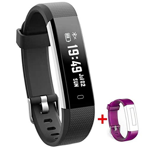 NAKOSITE RAY2434 Reloj inteligente mujer hombre Smartwatch Pulsera actividad relojes Inteligentes deportivo, Podometro Contador de Pasos, Calorías, Sueño,Distancia, Android 5.0 o IOS 8.0 y posteriors