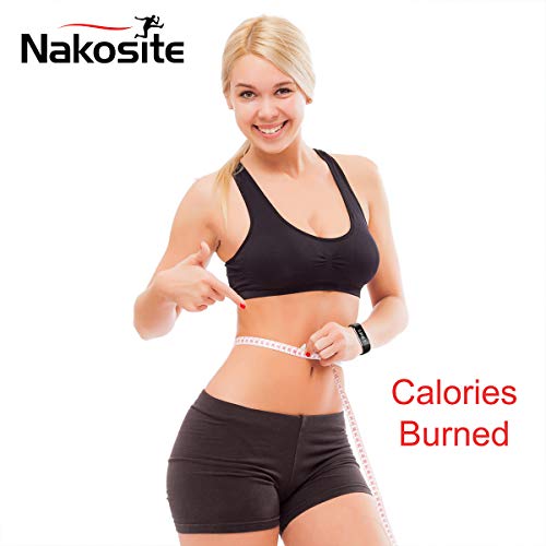 NAKOSITE RAY2434 Reloj inteligente mujer hombre Smartwatch Pulsera actividad relojes Inteligentes deportivo, Podometro Contador de Pasos, Calorías, Sueño,Distancia, Android 5.0 o IOS 8.0 y posteriors