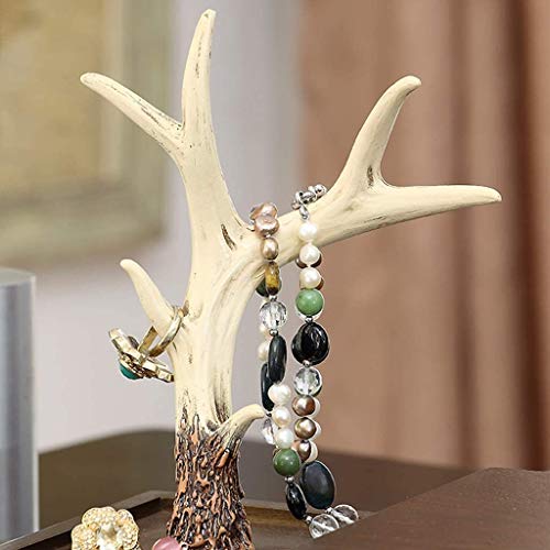 NANI Caja de joyería de Las Mujeres de la Capa de Viajes joyería Organizador, Creativo Europea joyería de Madera Caja de Maquillaje con Espejo Tipo cajón se Puede Dividir for Uso de Almacenamiento en