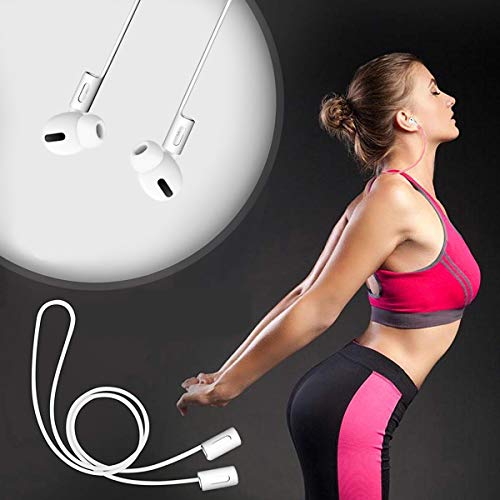 NANTING Funda para Airpods Pro Funda, Airpods Pro Accesorios 8 en 1 Kit, Funda de Silicona para Apple Airpod Gen3 con Anillo/Correa de Reloj Airpods Pro Holder/Llavero/Caja de Transporte (Rosa)